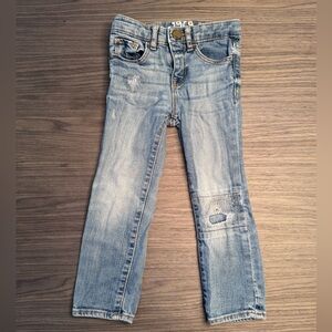 GAP Light Blue Distressed Kids Jeans